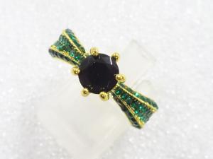 色石　指輪(18号)